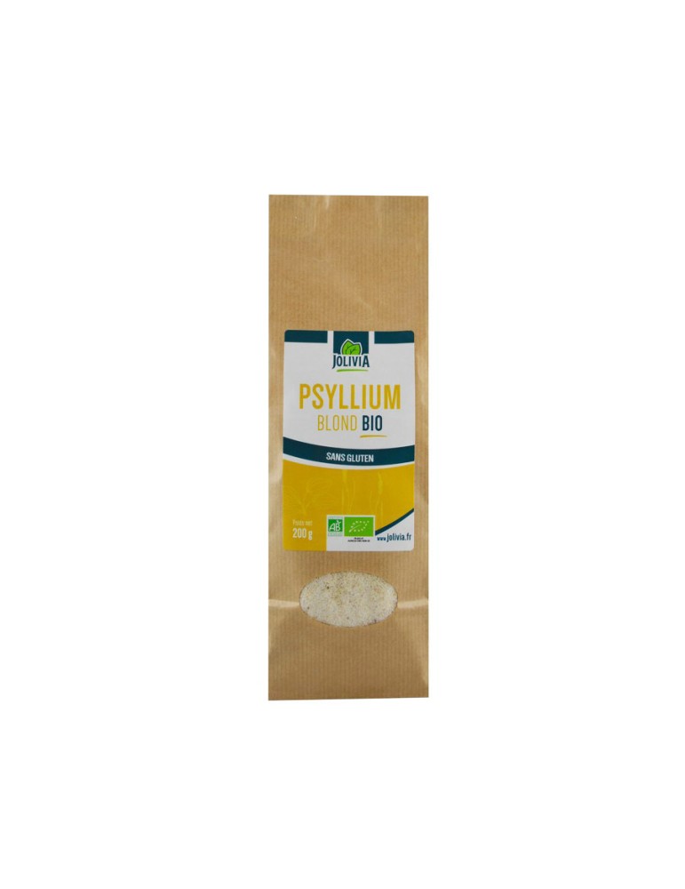 Psyllium Blond Bio - Téguments 100% - 200 g | Crystal Gourmet