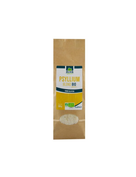 Psyllium Blond Bio - Téguments 100% - 200 g | Crystal Gourmet