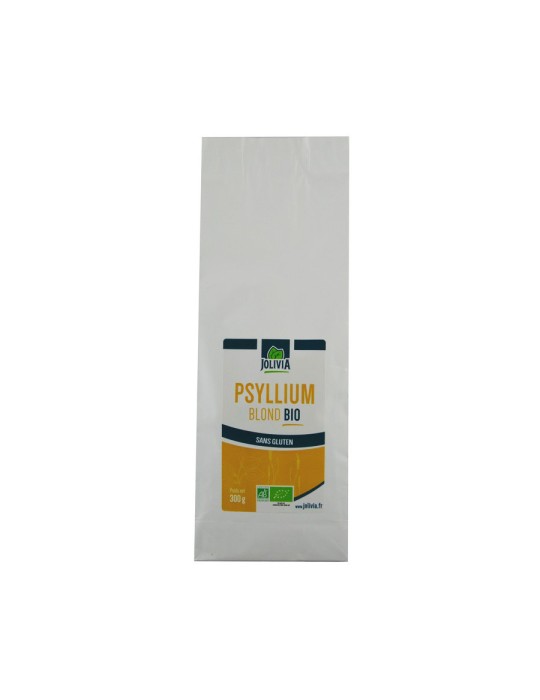 Psyllium Blond Bio - Téguments 100% - 300 g | Crystal Gourmet