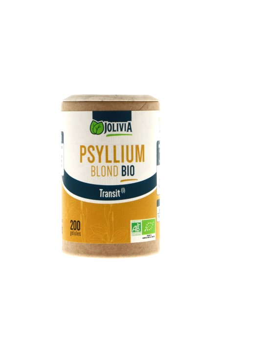 Psyllium Bio - 200 Gélules | Crystal Gourmet