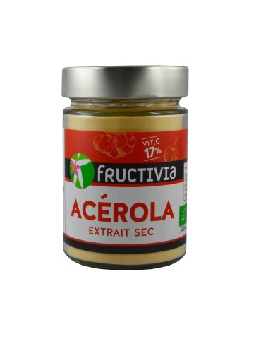 Acérola Bio Poudre - 100 g | Crystal Gourmet
