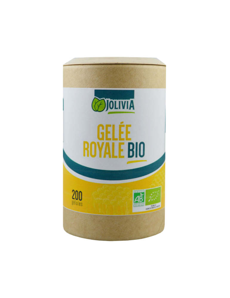 Gelée Royale Bio - 200 Gélules 350 mg | Crystal Gourmet