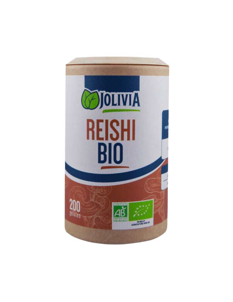 Reishi Bio - 200 Gélules 230 mg | Crystal Gourmet