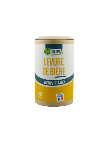 Levure de Bière Revivifiable - 200 Gélules | Crystal Gourmet