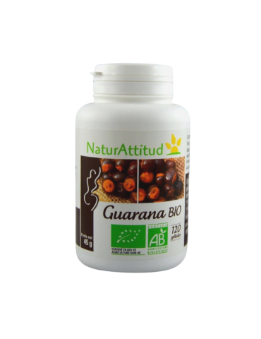 Guarana Bio - 120 Gélules 300 mg | Crystal Gourmet