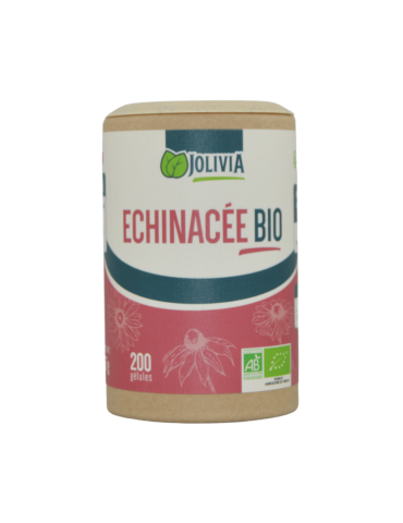 Echinacée Bio - 200 Gélules 210 mg | Crystal Gourmet