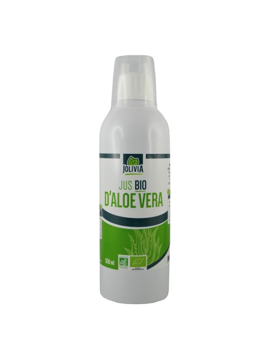 Jus d'Aloe Vera Bio - 500 ml | Crystal Gourmet