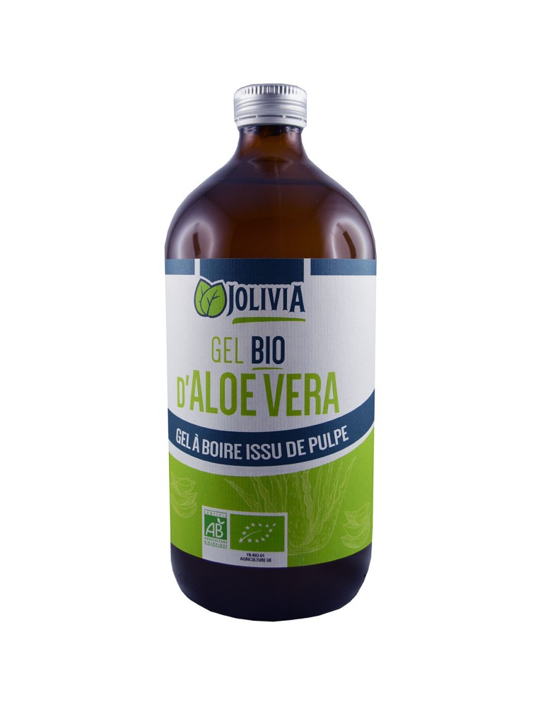 Gel d'Aloe Vera Bio à boire - 1 L | Crystal Gourmet