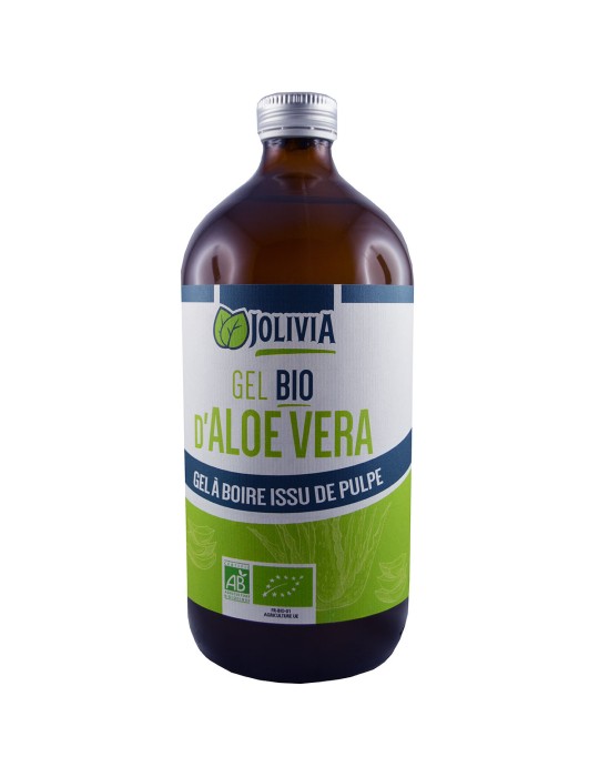 Gel d'Aloe Vera Bio à boire - 1 L | Crystal Gourmet