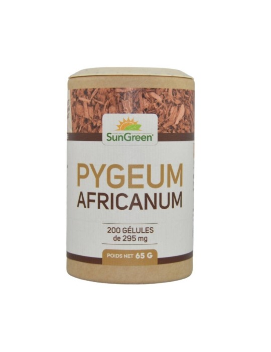 Pygeum Africanum - 200 gélules de 250 mg | Crystal Gourmet