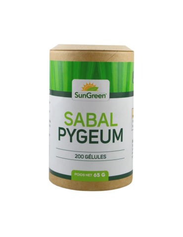 Sabal et Pygeum - 200 gélules de 250 mg | Crystal Gourmet