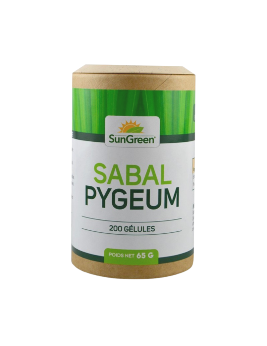 Sabal et Pygeum - 200 gélules de 250 mg | Crystal Gourmet