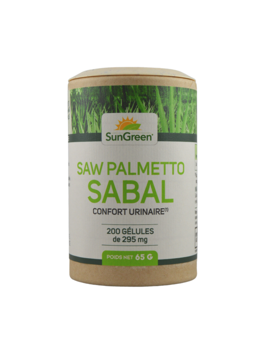 Saw Palmetto (Sabal) - 200 gélules de 295 mg | Crystal Gourmet