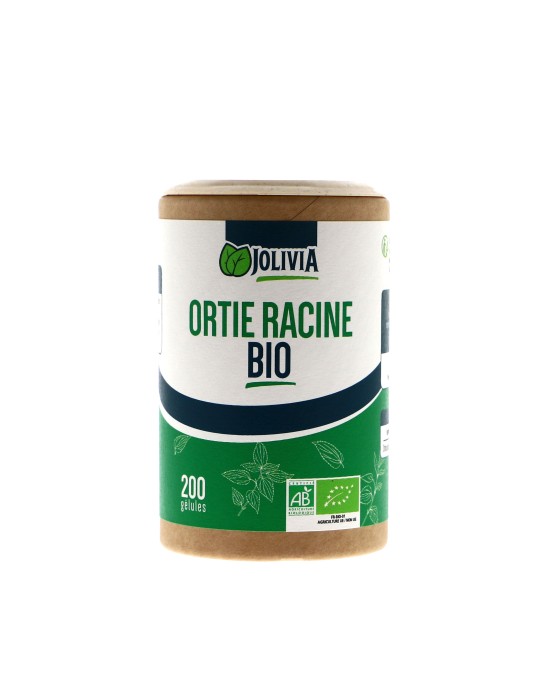 Ortie racine Bio - 200 gélules de 210 mg | Crystal Gourmet