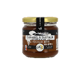 Caramel à tartiner au Chocolat Noir - 220g