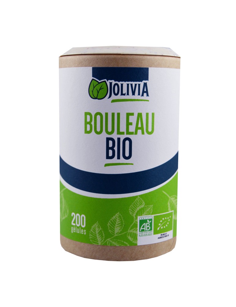 Bouleau Bio - 200 gélules de 230 mg | Crystal Gourmet