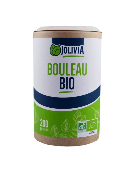 Bouleau Bio - 200 gélules de 230 mg | Crystal Gourmet