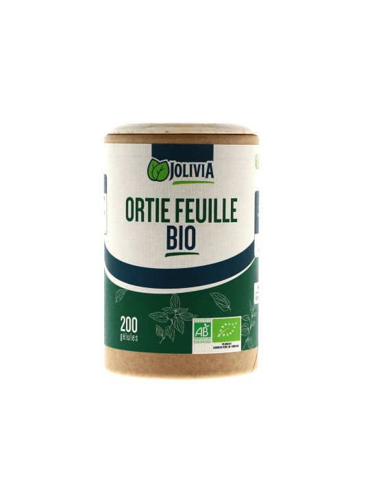 Ortie piquante bio - 200 gélules de 210 mg | Crystal Gourmet