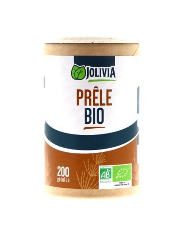 Prêle des champs bio - 200 gélules de 250 mg | Crystal Gourmet