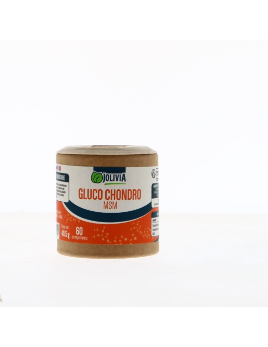 Glucosamine Chondroïtine MSM - 60 comprimés | Crystal Gourmet