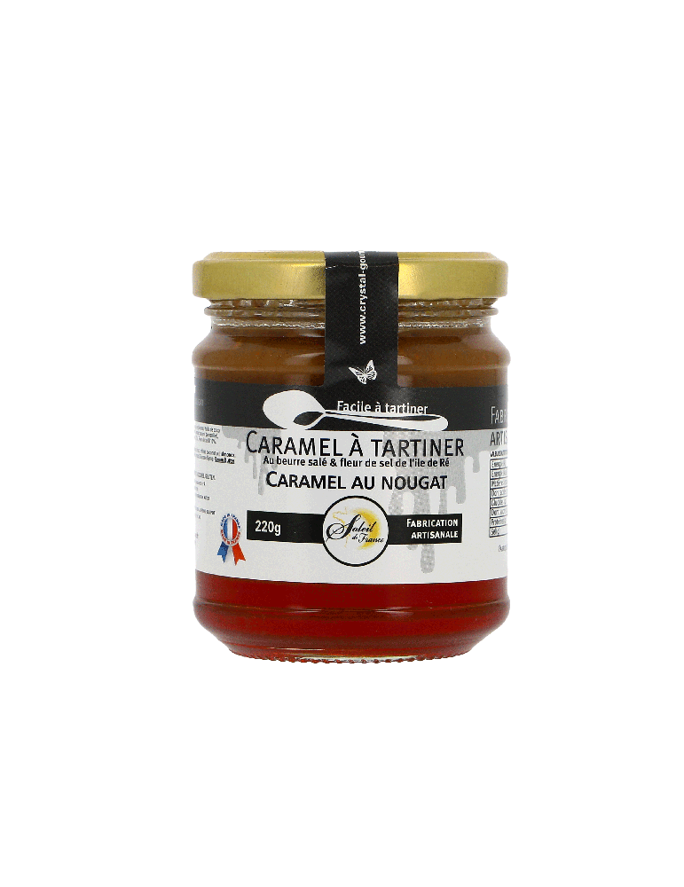 Caramel à tartiner au Nougat - 220g