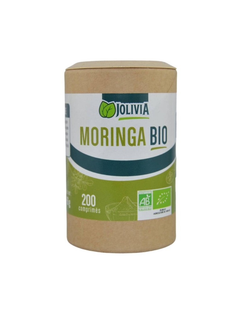 Moringa Bio - 200 comprimés de 400 mg | Crystal Gourmet