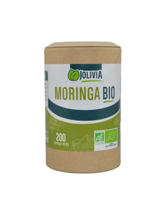 Moringa Bio - 200 comprimés de 400 mg | Crystal Gourmet