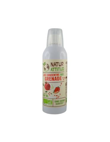 Jus de grenade concentré bio 500 ml NaturAttitud