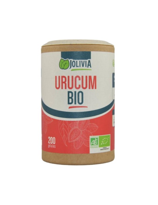 Urucum Bio - 200 gélules de 310 mg | Crystal Gourmet