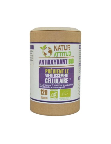Antioxydant Bio - 120 gélules de 645 mg | Crystal Gourmet