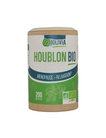 Houblon Bio - 200 gélules végétales de 160 mg | Crystal Gourmet