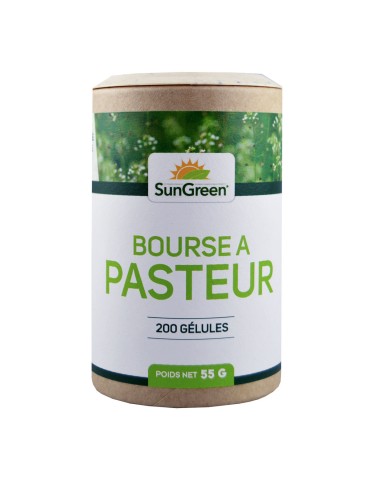 Bourse-à-pasteur - 200 gélules de 200 mg | Crystal Gourmet