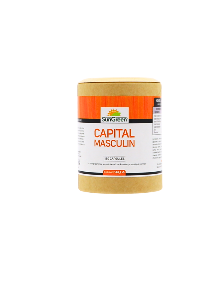 Capital Masculin - 180 capsules | Crystal Gourmet
