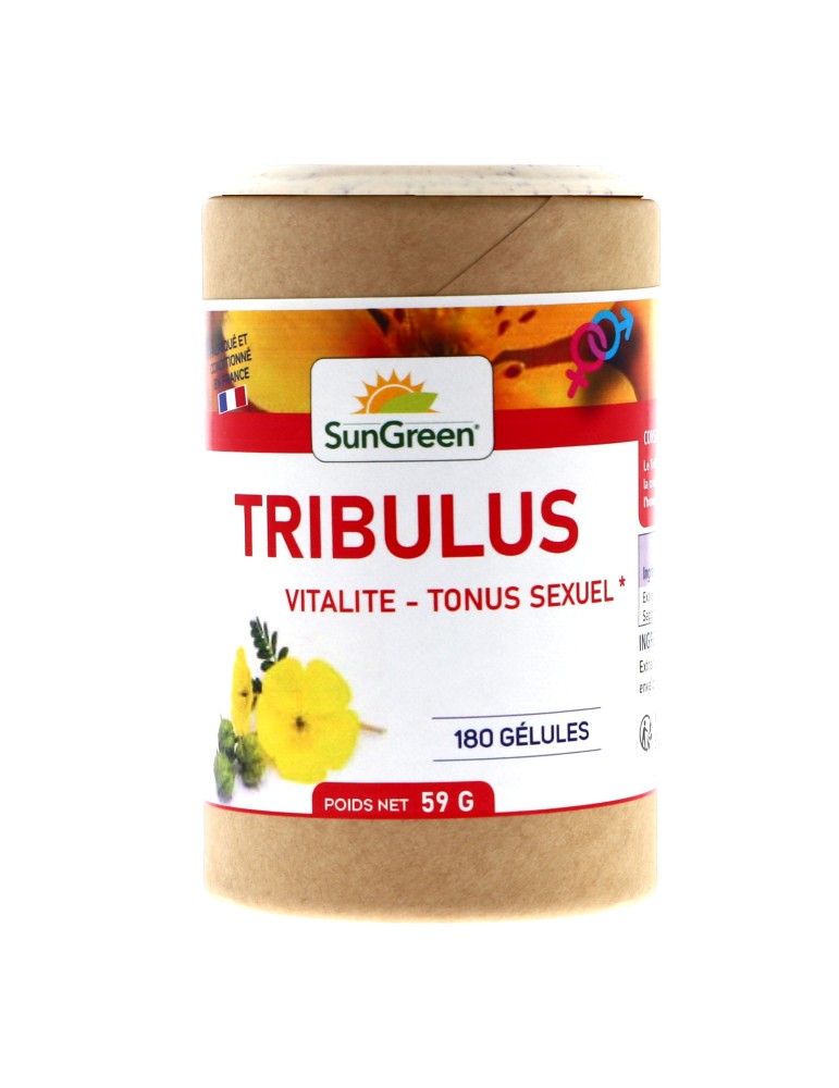 Tribulus terrestris 40 % saponines - 180 gélules