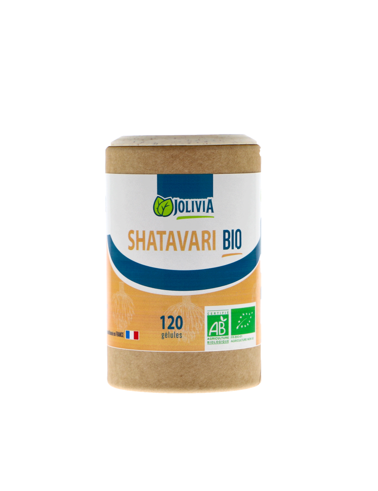 Shatavari Bio - 120 gélules de 300 mg | Crystal Gourmet