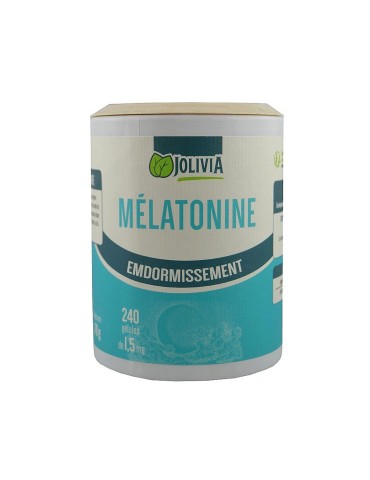 Mélatonine 1,5 mg - 240 gélules | Crystal Gourmet