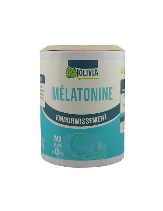 Mélatonine 1,5 mg - 240 gélules | Crystal Gourmet