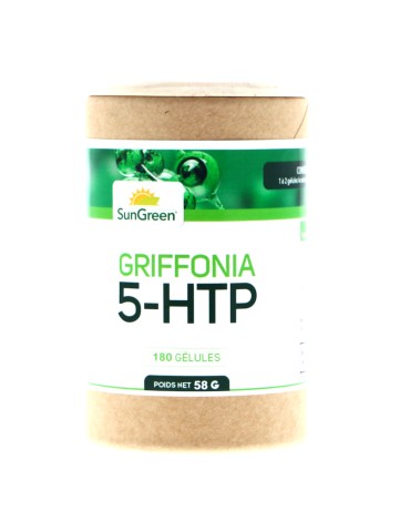 Extrait de Griffonia 5-HTP - 180 gélules | Crystal Gourmet