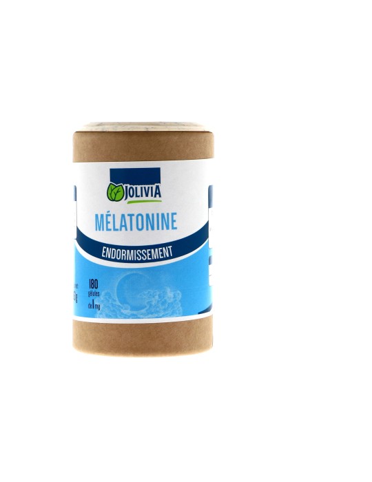 Mélatonine 1 mg - 180 gélules | Crystal Gourmet