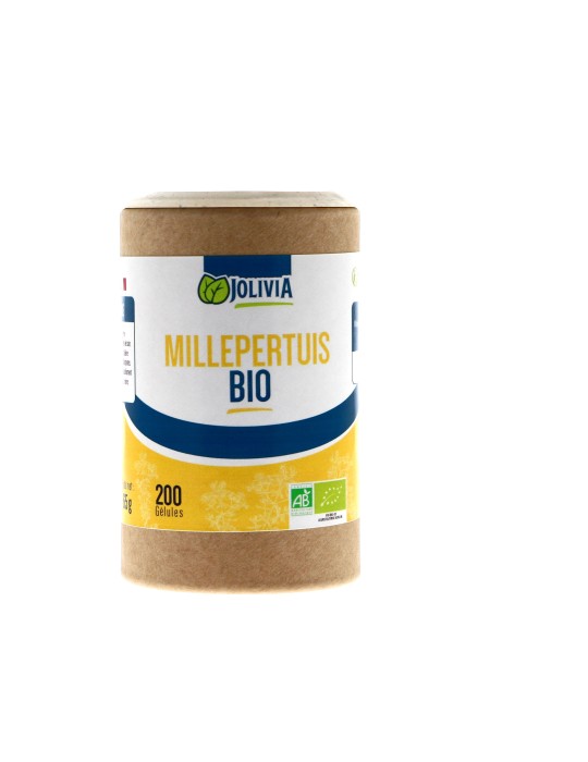 Millepertuis bio - 200 gélules de 250 mg | Crystal Gourmet
