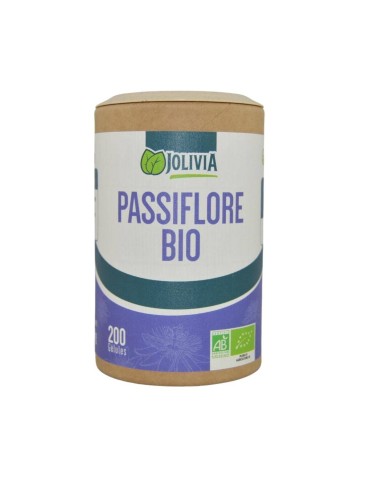 Passiflore bio - 200 gélules de 230 mg | Crystal Gourmet