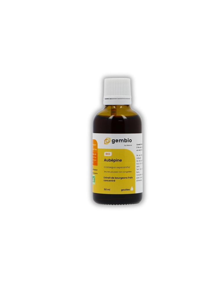 Aubépine bio - macérat de bourgeons frais 50 ml
