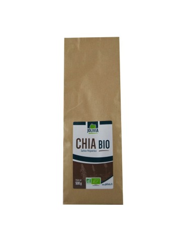 Graines de Chia Bio - 500 g | Crystal Gourmet