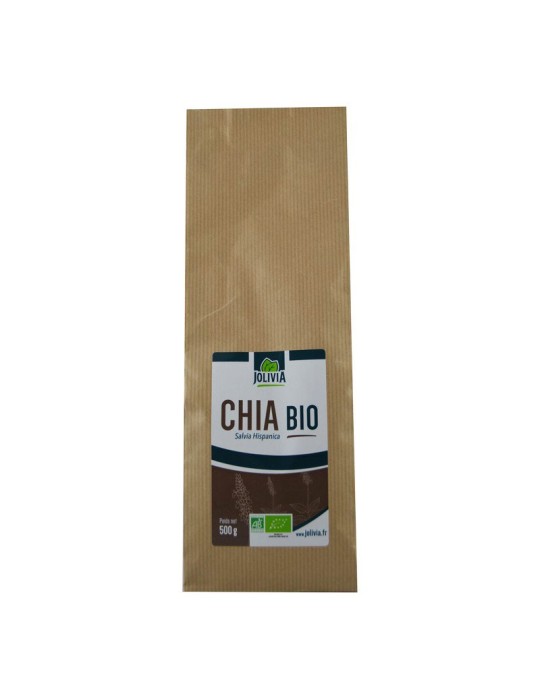Graines de Chia Bio - 500 g | Crystal Gourmet