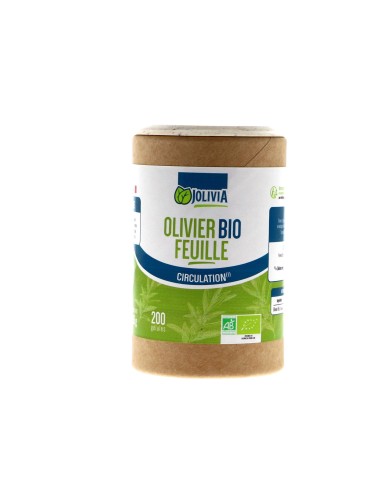 Olivier Feuille Bio - 200 Gélules de 200 mg | Crystal Gourmet