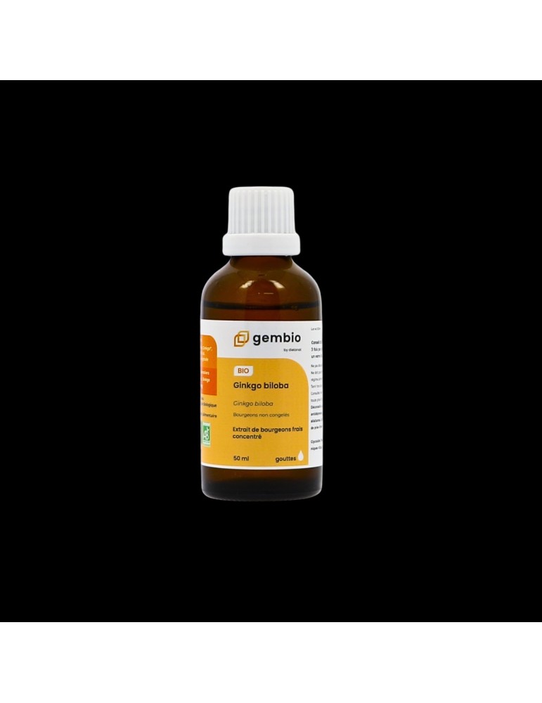 Ginkgo biloba bio - macérat de bourgeons frais 50 ml