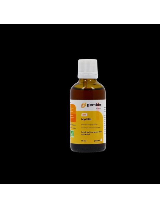 Myrtille bio - macérat de bourgeons frais 50 ml