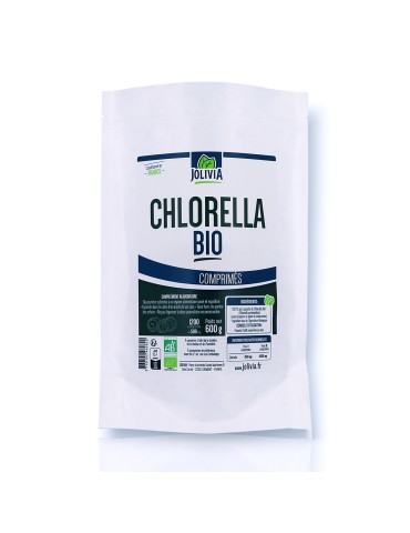 Chlorella bio en comprimés - sachet de 1200 | Crystal Gourmet