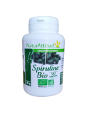 Spiruline bio - 180 comprimés de 500 mg | Crystal Gourmet