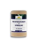 Fer bisglycinate et spiruline - 180 gélules | Crystal Gourmet